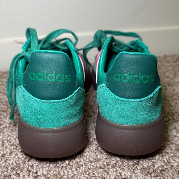 Adidas Barreda Decode 'Semi Court Green Lucid Pink' Women's Shoes Size 7 - Picture 4 of 10